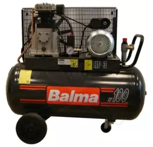 Kompresszor, dugattyús 100L 2,2 KW 10 bar 400V BALMA (NS19S/100CT3)