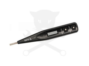 Fáziskereső - digitális voltmérő 12-250V - Yato