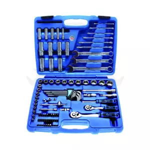 Dugókulcs készlet 1/4" - 3/8" 6 lap COLOS 92 db-os BGS