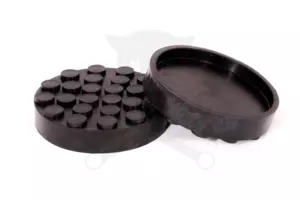 Gumipogácsa csápos emelőhöz 121/111 mm-es félperemes pöttyös