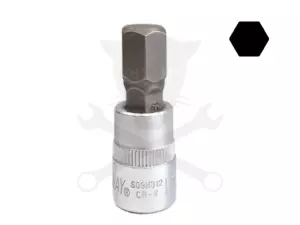Rátűzőkulcs - crowa+bit 3/8" imbusz 12 mm
