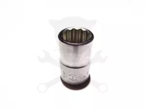 Dugókulcs - crowafej 1/2" 12 szög normál 16 mm Genius