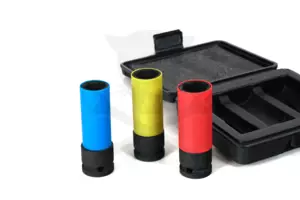 Légkulcsfej készlet 1/2" 3 db-os alufelnihez hosszított Beta