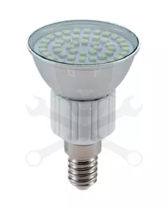 Izzó LED spot 3.5 W fehér 75/50 mm E14 ELMARK  Kifutó
