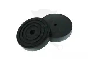 Gumipogácsa krokodil emelőhöz fekete 100 mm x 23 mm körkörös