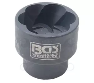 Kerékőr leszedő dugófej 1/2" rövid 27 mm-es BGS
