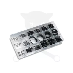 Seegergyűrű külső készlet 300 db-os 3-32 mm (SEN-615-4510K)
