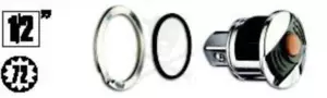 Crowa felújító készlet - 920/55LC racsnis kulcs 1/2" felújító készlet Beta