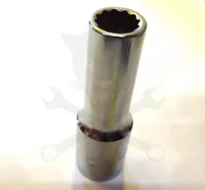 Dugókulcs - crowafej 1/2" 12 szög hosszú 12 mm Genius