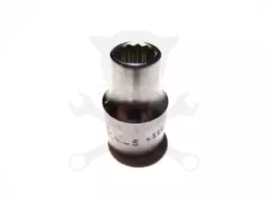 Dugókulcs - crowafej 1/2" 12 szög normál 10 mm Genius