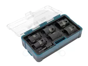 Légkulcsfej készlet 1/2"-1/4" 6 lap 13-24 mm 7 db-os - Makita
