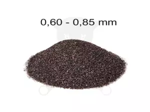 Szóróanyag normálkorund barna NK24 = 0,60 - 0,85 mm -25 kg
