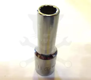 Dugókulcs - crowafej 1/2" 12 szög hosszú 11 mm Genius