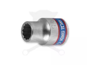 Dugókulcs - crowafej 3/8" 12 lap normál 09 mm