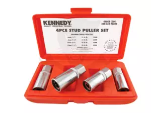 Tőcsavar ki- és behajtó készlet M6-M12 mm 4 db-os - Kennedy (KEN-582-9480K)