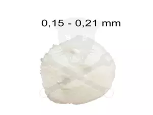 Szóróanyag elektrokorund fehér EK 80 = 0.15 - 0.21 mm -25 kg
