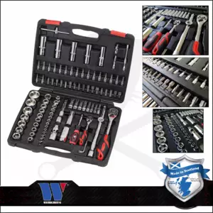Dugókulcs készlet 1/4" - 1/2" 4-32 mm 95 db-os 6 lapú - Welzh Werkzeug