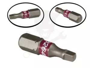 Bit négyszög No.1 - torziós 25 mm 1/4" (KEN-573-8262K)