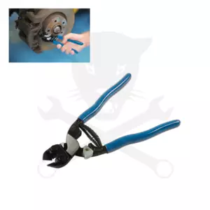 Huzalvágó, mini csavar vágó fogó, döntött fejű  - 210 mm - AT18