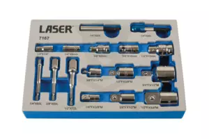 Adapter készlet 1/4 - 3/4" - 1/2" -os szűkítőkkel - Laser