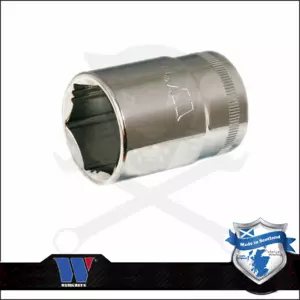 Lok-Typ Dugókulcs - crowafej 1/2" 22 mm 6 lap normál - Welzh