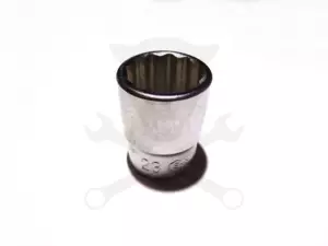 Dugókulcs - crowafej 1/2" 12 szög normál 23 mm Genius