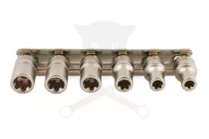 Dugókulcs - crowafej készlet 1/4" Torx Plus® belső 6 db-os EP6-EP12 - EPL
