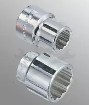 Dugókulcs - crowafej 3/4" 12 szög normál 30 mm Genius