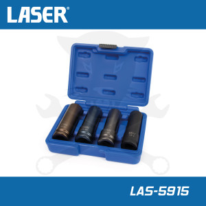 Légkulcsfej készlet 1/2" 4 db-os alufelnihez 17/19/21+17-es Mercedes WAF