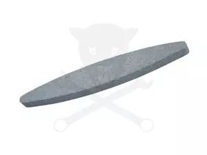 Fenőkő - Élező kő - Kasza kő 225x35x16 mm ovális - szürke