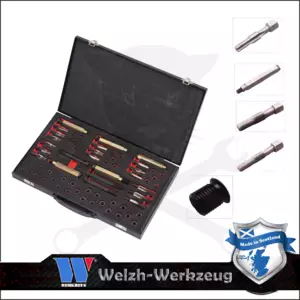 Menetjavító készlet izzító-gyertya menethez M8-M9-M10-M12 - Welzh