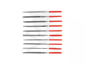 Tűreszelő készlet 10 részes 3x140 mm Yato
