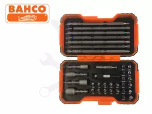 Bit készlet 1/4" 35 részes, gépi, színkódolt, ipari - BAHCO-