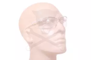 Védőszemüveg PW víztiszta vékonyított szárral