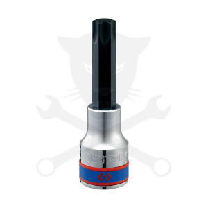 Rátűzőkulcs - crowa+bit 1/2" torx T50 hosszított King Tony