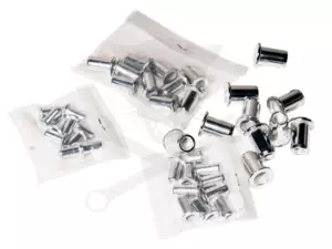 Szegecsanya készlet 40 db-os M3-M4-M5-M6 - SC-758A fogóhoz