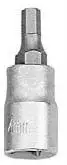 Rátűzőkulcs - crowa+bit 1/4" imbusz 07 mm