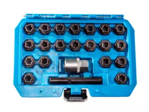 Kerékőr/anyacsavar kulcs készlet BMW-hez 1/2" - 22 db-os