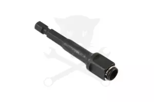 Bit és dugókulcs tartó adapter fúrógépbe 1/4" bit + 3/8" dugó 2:1-ben