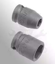 Légkulcsfej 1/2" 6 l.n. 10-es Genius