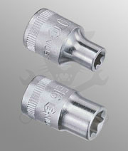 Dugókulcs - crowafej 1/2" belső torx E20 Genius