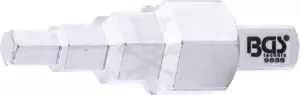 Szaniter szerszám - Radiátor Lépcsős Kulcs 3/8" - 1/2" - 3/4" - 1"