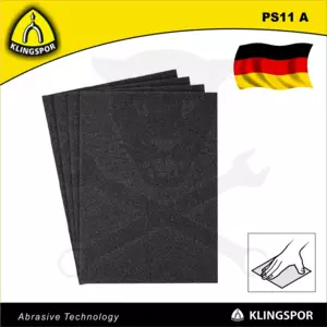 Csiszolóvászon ív 230x280 mm P100 - 371 X Klingspor