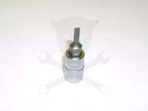 Rátűzőkulcs - crowa+bit 1/4" lapos 3 mm