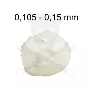 Szóróanyag elektrokorund fehér EK100 = 0,105 - 0,15 mm -25 kg