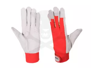 Kesztyű Premium sertésbőr Work 10-es XL Piros ( PTPWT-XL )