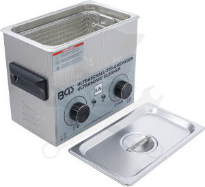 Ultrahangos tisztító berendezés  3,2 liter 120W + fűtés 100W - BGS