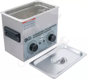Ultrahangos tisztító berendezés 3,2 liter 120W + fűtés 100W - BGS