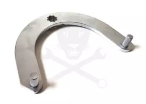 Szíjfeszítő körmöskulcs - generátorhoz- 157 mm átmérő 1/2" VW csoport
