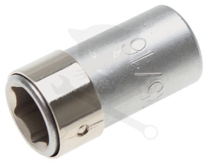Bit tartó adapter 1/4"-  8 mm=5/16"-os bithez BGS